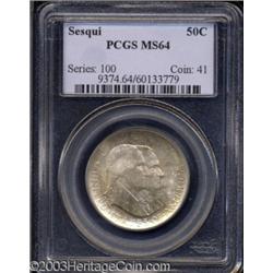 1926 50C Sesquicentennial MS64 PCGS.
