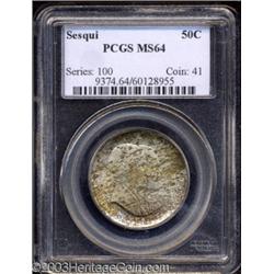 1926 50C Sesquicentennial MS64 PCGS.