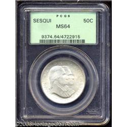 1926 50C Sesquicentennial MS64 PCGS.