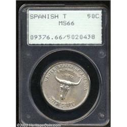 1935 50C Spanish Trail MS66 PCGS.