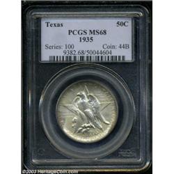 1935 50C Texas MS68 PCGS.
