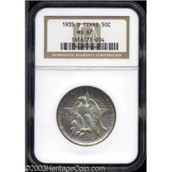 1935-D 50C Texas MS67 NGC.