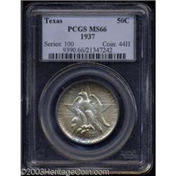 1937 50C Texas MS66 PCGS.