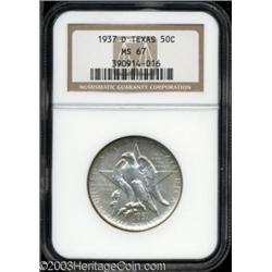 1937-D 50C Texas MS67 NGC.
