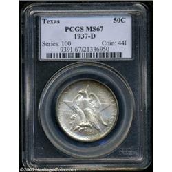 1937-D 50C Texas MS67 PCGS.