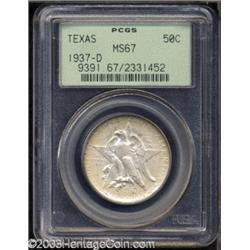 1937-D 50C Texas MS67 PCGS.
