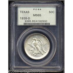 1938-D 50C Texas MS65 PCGS.