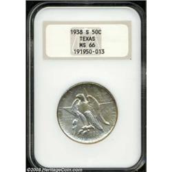 1938-S 50C Texas MS66 NGC.