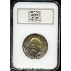 1927 50C Vermont MS66 NGC.