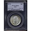 Image 1 : 1949 50C Booker T. Washington MS66 PCGS.