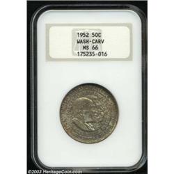 1952 50C Washington-Carver MS66 NGC.