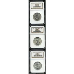 1953 SET Washington-Carver PDS Set MS65 NGC.