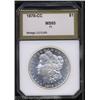 Image 1 : 1878-CC $1 Morgan Dollar MS65 Prooflike PCI (MS64).