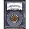 Image 1 : 1937 1C Cent--Struck 15% Off Center--MS64 Red and Brown PCGS.