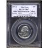 Image 1 : 1970-S 25C Quarter--Obverse Double Struck in Collar--PR67 PCGS.