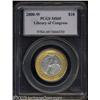 Image 1 : 2000-W $10 Library of Congress MS69 PCGS.