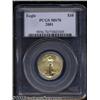 Image 1 : 2001 G$10 Quarter-Ounce Gold Eagle MS70 PCGS.