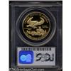Image 2 : 2001-W G$50 One-Ounce Gold Eagle PR69 Deep Cameo PCGS.