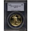 Image 1 : 2001-W G$50 One-Ounce Gold Eagle PR69 Deep Cameo PCGS.