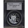 Image 1 : 2001-W P$100 One-Ounce Platinum Eagle PR69 Deep Cameo PCGS.