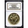 Image 1 : 1915 MS Panama-Pacific Expo Medal, Gilt MS62 NGC.