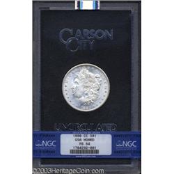 1880-CC $1 MS64 NGC.