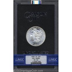 1883-CC $1 MS64 NGC.
