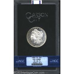 1883-CC $1 MS66 Prooflike NGC.