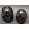 Image 2 : TWO SANTA CLARA POTTERY OWLS (MERTON)