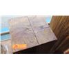 Image 2 : Hardwood Rectangular Pedestal Column - 12" X 12" X 28" H (Wood slightly split in one section)