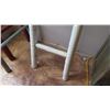 Image 2 : White Laquered Bamboo Decorative Ladder - 91" Tall, 13" Wide