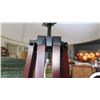 Image 2 : Modern Wooden Tripod Lamp with Shade - 30" Height (Shade 14.5" Dia.)