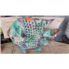 Image 1 : Decorative Painted Fish - Hammered Metal Approx. 30" X 24" Tall