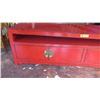 Image 2 : Red Lacquer Altar Table (tv stand) - Approx. 6 ft X 16" W X 20" H