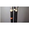 Image 2 : Tall Wooden Giraffe Accent Decor 59" Tall - Black/Natural Spotted