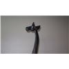 Image 3 : Tall Wooden Giraffe Accent Decor 59" Tall - Black/Natural Spotted