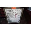 Image 2 : Qty 6 Paris Themed Upholstered Chairs w/ Stud Detail - 17X18 seat, back 38" H