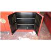 Image 8 : Red Lacquer Cabinet w/ 4 Drawers 51" X 19" X 35" H