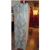 Image 8 : Recycled Teak Cabinet w/Carved Dbl Doors (Blue Cast) 36"W X 18"D X 71"H