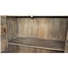 Image 8 : Recycled Teak Cabinet w/Carved Dbl Doors (Natural) 38"W X 18"D X 72"H