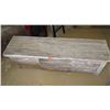 Image 2 : Hardwood 5-Drawer TV Stand Approx. 69.5" X 18.5" X 22" H - Light Whitewash