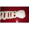 Image 4 : Carved Hardwood Fish Skeleton "Welcome" Accent - Lt. Wood, 40" L, 9" W (flat back)