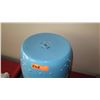 Image 3 : Turquoise Oriental Garden Stool - Ceramic 18" Tall