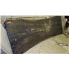 Image 1 : Thick Hardwood Slab (approx. 105" X 37", 4" thick) - Dark Varnished Surface - Ready for Use