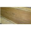 Image 3 : Thick Rich-Grained Hardwood Slab (approx. 10ft X 33", 3" thick) - Unvarnished Surface, Ready for Use