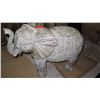 Image 2 : Carved Hardwood Elephants - Damaged. See pictures.