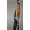 Image 2 : 5' Tall Wooden Carved Giraffe w/Embellished Texture - Brown/Beige