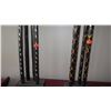 Image 2 : Qty 4 Tall Wooden Carved Giraffes - (three 79" & one 60") Various Colors
