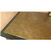 Image 2 : Used Black Lacquer Tight-Weave Rattan Desk, X-Base, 3-Drawers 59"X28"X 34"H