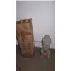 Image 1 : Buddha Head Mounted on Block Stand - Approx. Height 22"